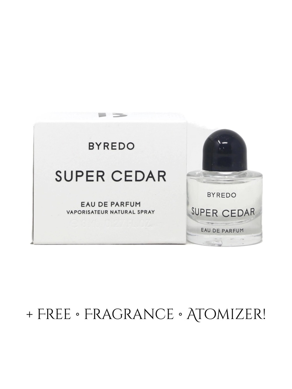 BYREDO Super Cedar Eau de Parfum - .27 fl oz NIB